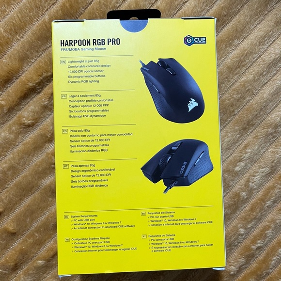 Corsair HARPOON GRB PRO FPS/MOBA Gaming Mouse - Picture 3 of 3